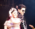 Abhishek & Ash@Unforgettable Tour 2008