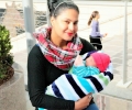 Veena Malik, Asad Bashir Khan and baby Abram