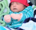 Veena Malik, Asad Bashir Khan and baby Abram
