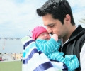 Veena Malik, Asad Bashir Khan and baby Abram