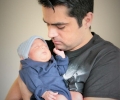 Veena Malik, Asad Bashir Khan and baby Abram