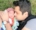 Veena Malik, Asad Bashir Khan and baby Abram
