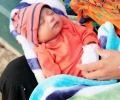 Veena Malik, Asad Bashir Khan and baby Abram