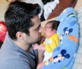 Veena Malik, Asad Bashir Khan and baby Abram