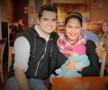 Veena Malik, Asad Bashir Khan and baby Abram