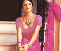 Bright Pink Lengha