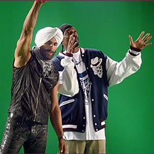 Akshay Kumar and Snoop Dogg
