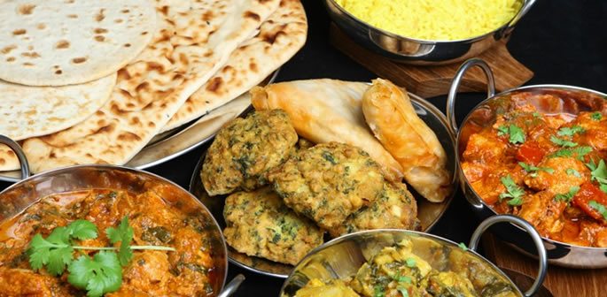 Indian Restaurant Calories Chart