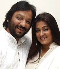 Roop kumar Rathod and Sunali Rathod