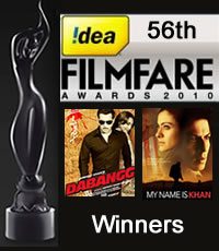 56th Filmfare Awards 2011 Winners