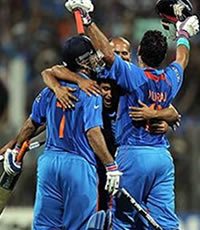 India win ICC World Cup 2011