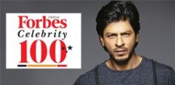 SRK tops Forbes India Celebrity 100 List
