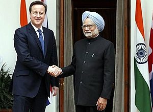 David Cameron's visit to India