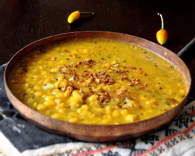 The Best of Indian Vegetarian Dishes - cholar dal