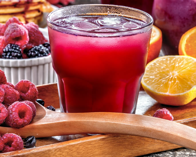 Mocktails - the Non-Alcoholic Cocktails - Berry Fizz