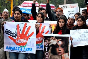Delhi gang rape protest