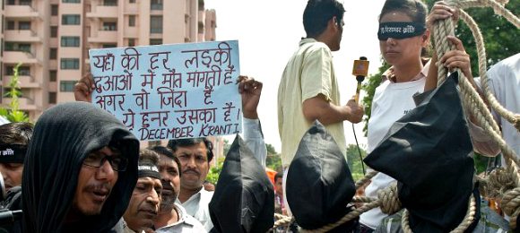 Delhi gang rape protest