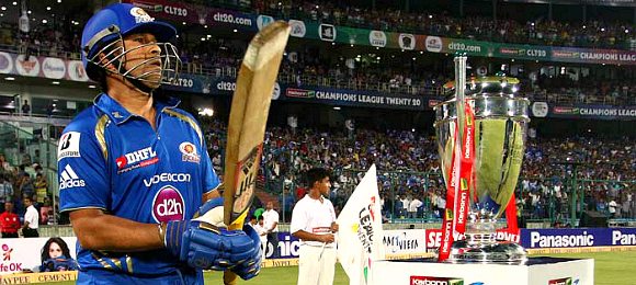 Mumbai Indians Champions League T20 Sachin Tendulkar