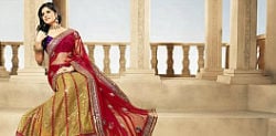The Half-Lehenga Saree trend in India