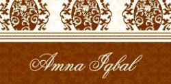 Designer Amna Iqbal reinvents Pakistani Fashion