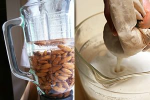 Making Almond Milk