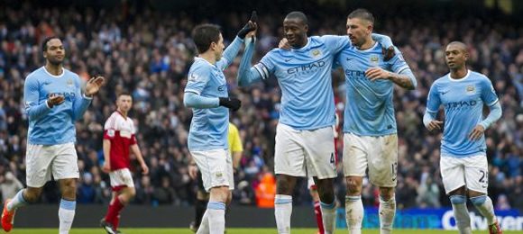 Manchester City 5 Fulham 0 – 3pm KO, Saturday