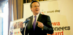 David Cameron speaking at the Sewa Pioneers Awards 2014