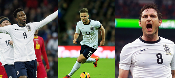 Sturridge, Shaw & Lampard