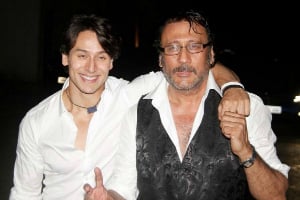 Jackie and Tiger Shroff