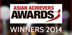 Winners of the Asian Achievers Awards 2014