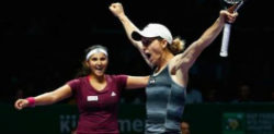 Sania Mirza wins Doubles Title at WTA Finals 2014