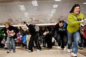 Black Friday shoppers