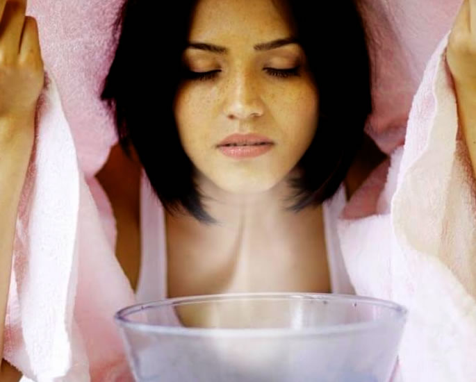 Homemade Desi Face Masks for Beautiful Skin - steaming