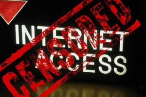 internet access blocked