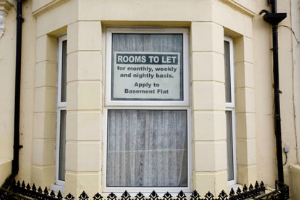 room to let sign