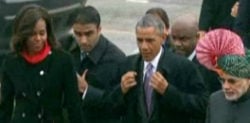 Barack Obama attends India’s Republic Day parade