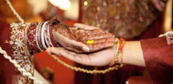 A young Indian bride married her wedding guest in anger, as her groom-to-be suddenly fell ill