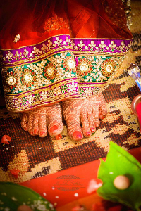 A young Indian bride married her wedding guest in anger, as her groom-to-be suddenly fell ill