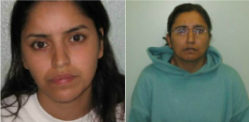 A mother and her female lover have been found guilty of manslaughter of her eight-year-old daughter Ayesha Ali