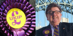 Aftab Ahmed Asian man threatens to behead UKIP Candidate