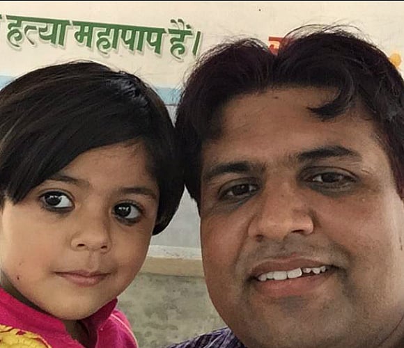 Selfie with daughter