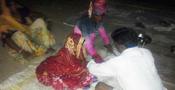 A 35-year-old man has been arrested for marrying a 6-year-old girl in West India to follow the ancient tradition of Nata Pratha.