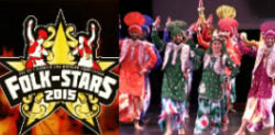 Best Live Bhangra Teams compete at Folk Stars