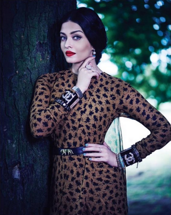Aishwarya Rai covers Harper’s Bazaar Bridal edition
