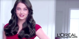 Aishwarya Rai Bachchan has given us another flawless L’Oréal Paris India advert, this time promoting the newest collection of Total Repair 5 shampoo.