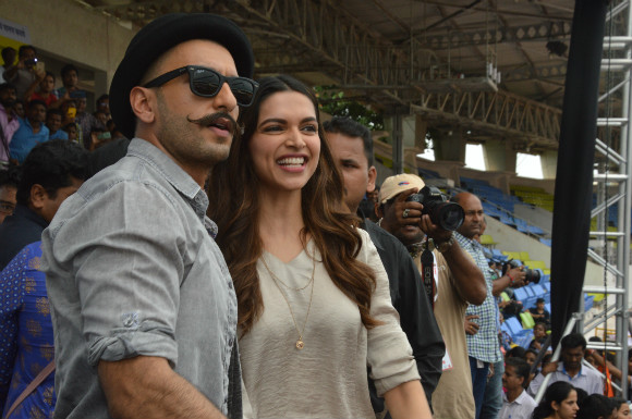 Bajirao Mastani's first song, 'Gajanana', was unveiled on September 15, 2015 in Pune