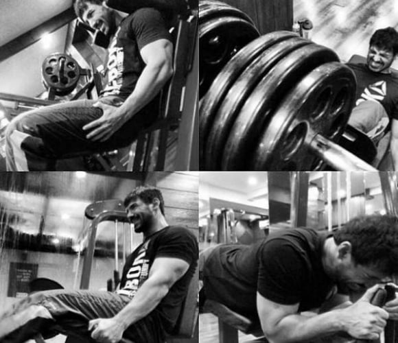 Gym Workout Photos of Bollywood Stars