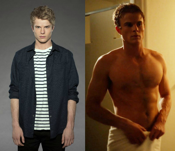 The character of Caleb Haas is perfect for Graham Rogers, one of the youngest actors on set.