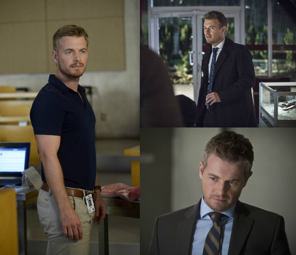 Elias Harper, another gay character in the show, is played by Rick Cosnett