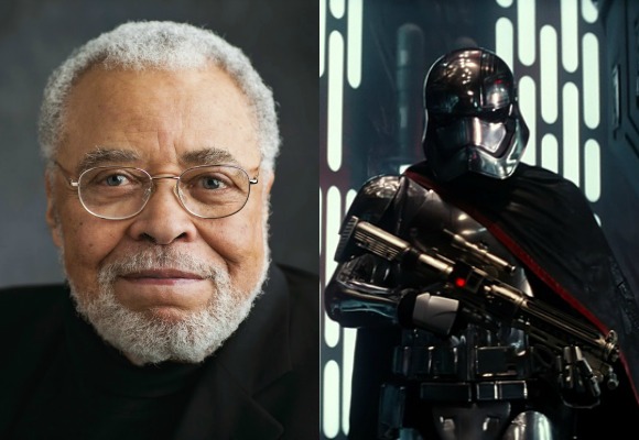 the voice of Darth Vader is famously portrayed by versatile black actor, James Earl Jones.